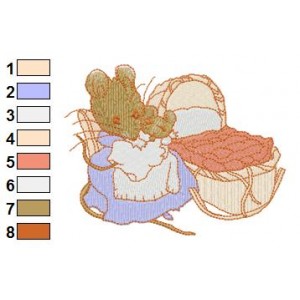 Beatrix Potter 30 Embroidery Design